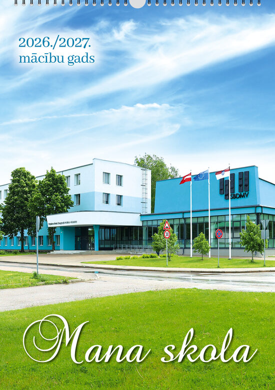 Sienas kalendārs «Mana skola» 2026./2027.